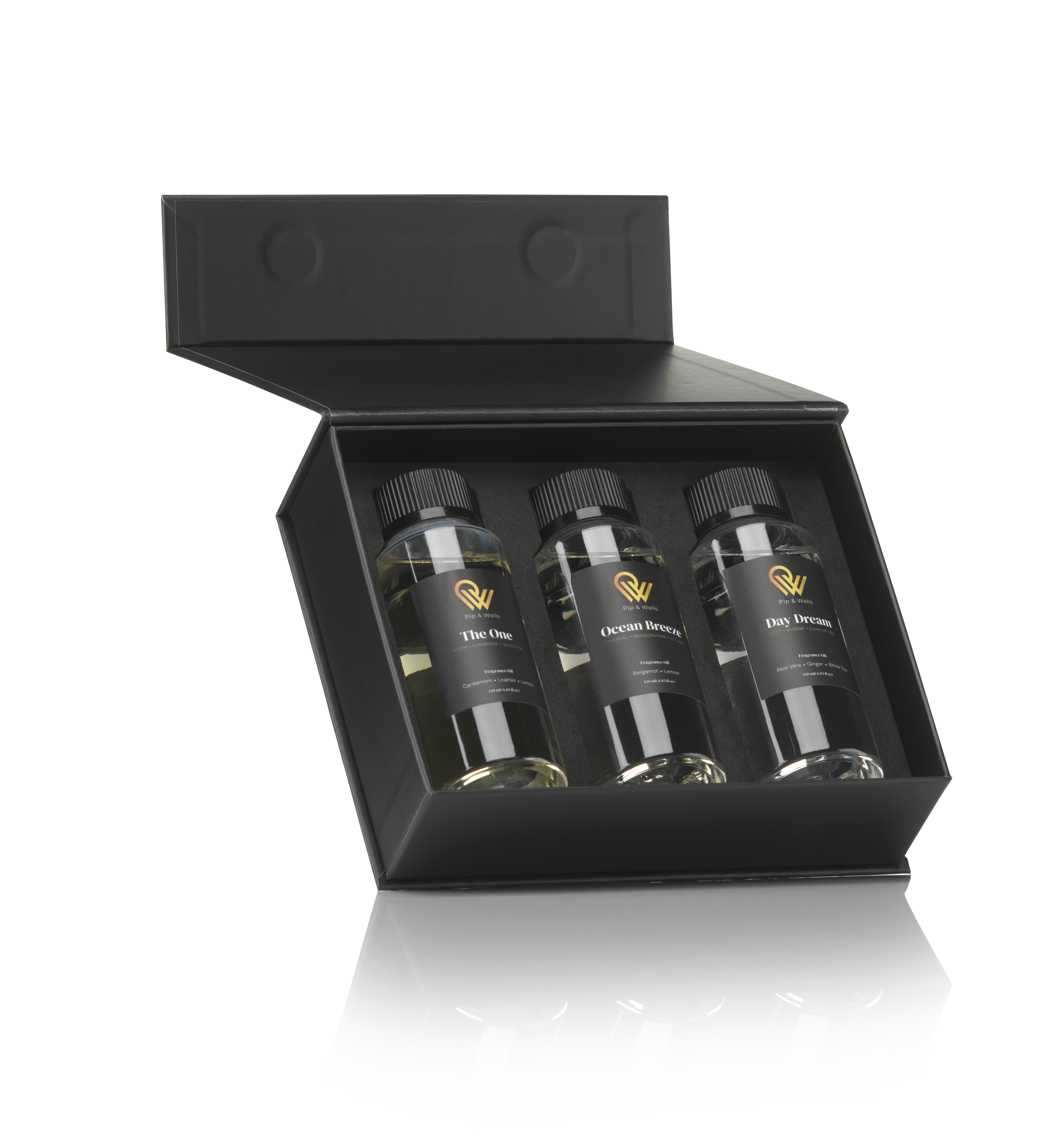 Pip & Wells® – Essence of Luxury – Gift Box 3 × 120 ML