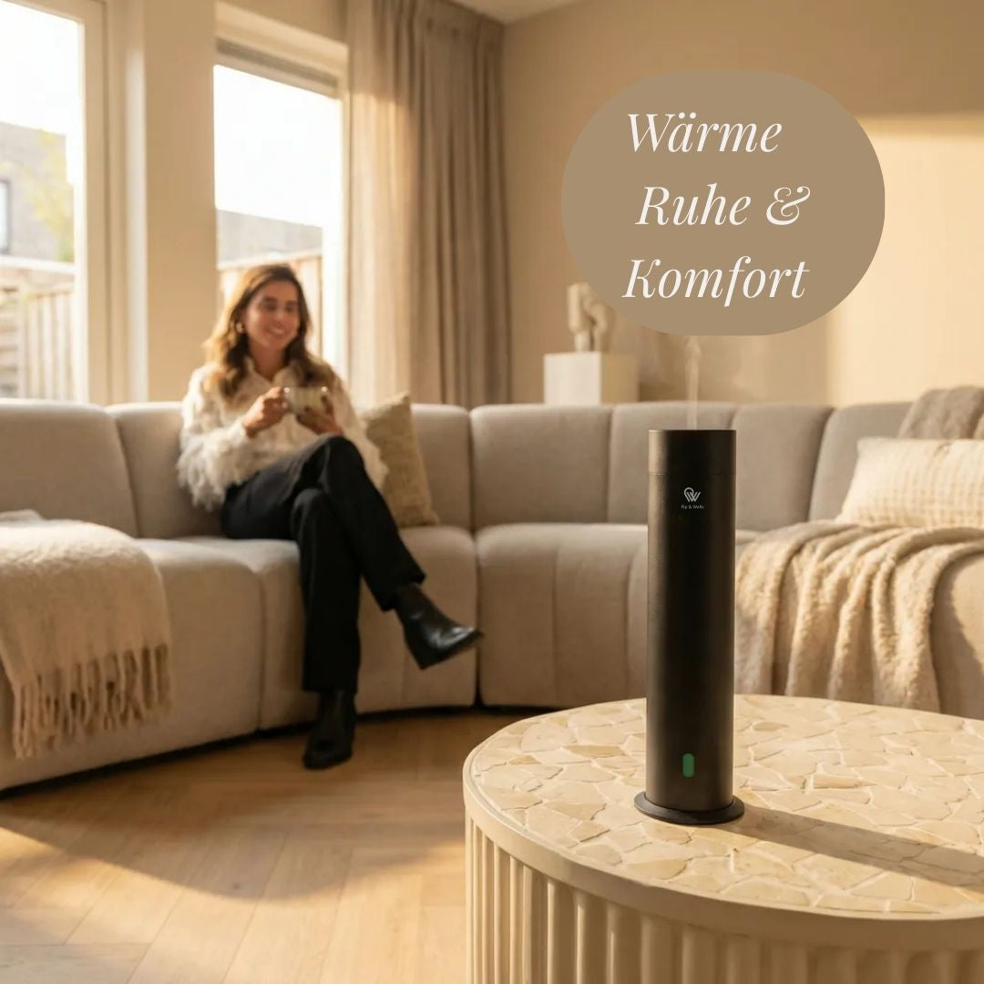 Pure One Waterless Scent Diffuser & 100% Natural Fragrance box (3×120ML)