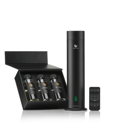 Pure One Waterless Scent Diffuser & 100% Natural Fragrance box (3×120ML)